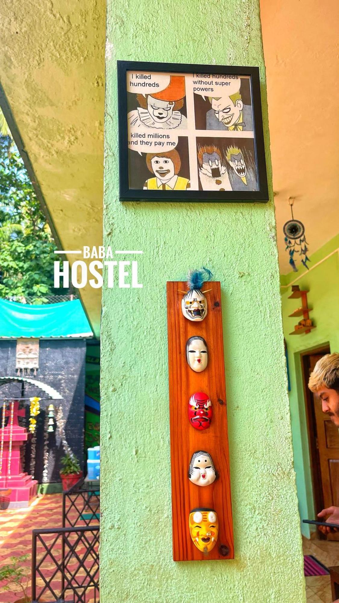 Baba Hostel By La Voglia Chapora Exterior foto